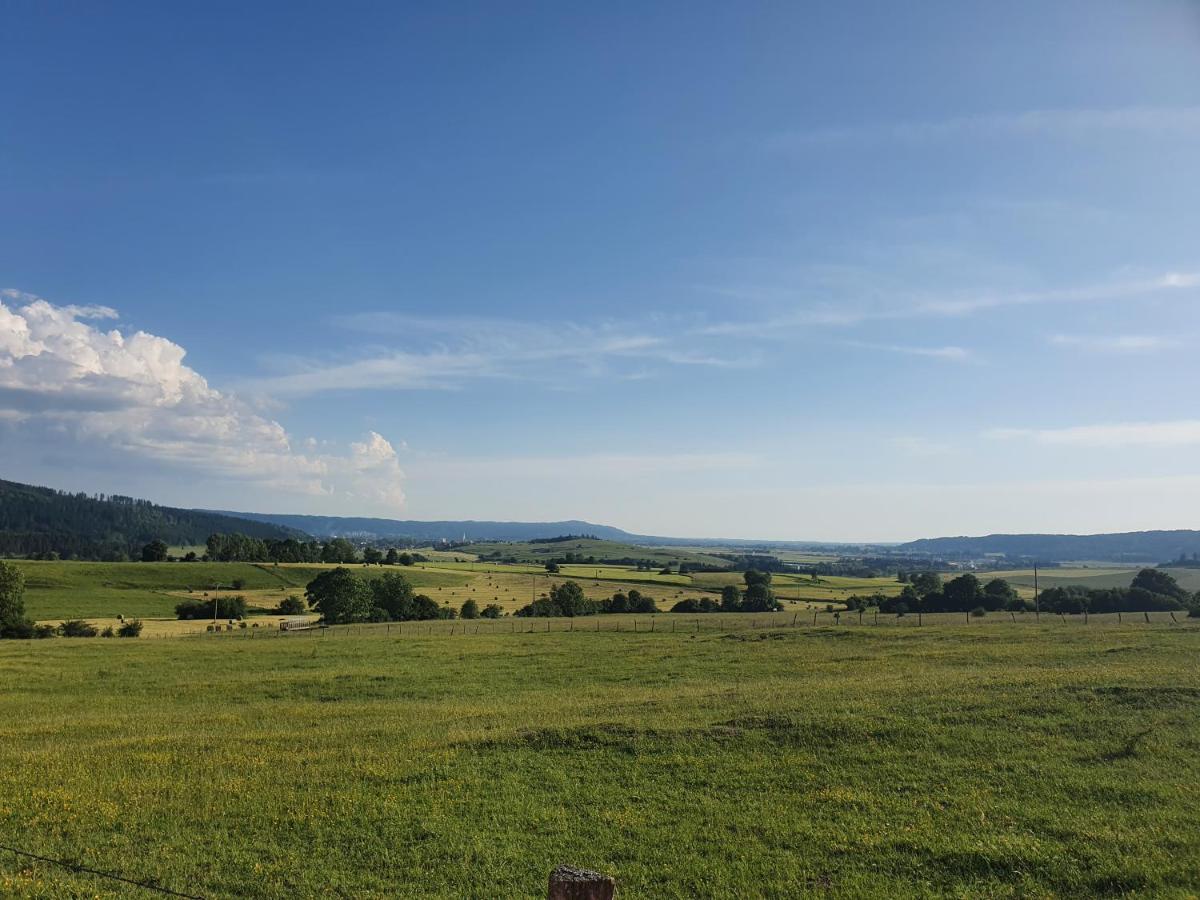 Gite Chez La So ! Avec Visite A La Ferme Arcon  Exterior foto