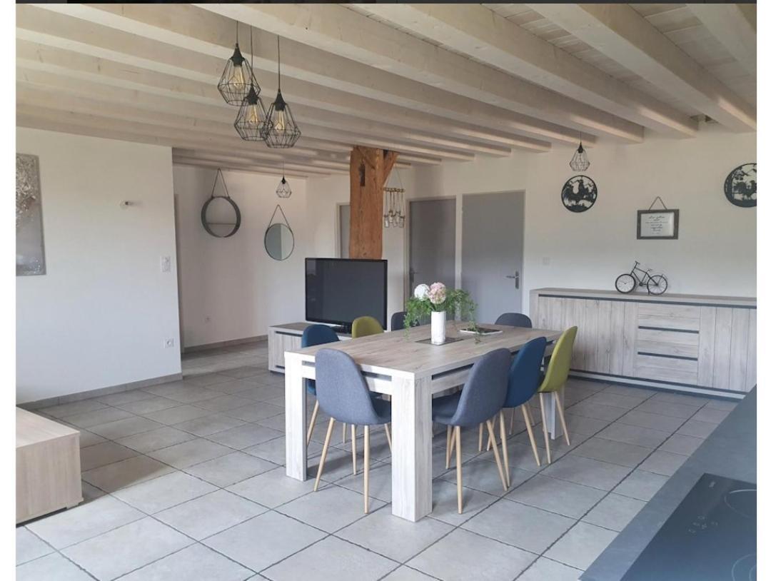 Gite Chez La So ! Avec Visite A La Ferme Arcon  Exterior foto