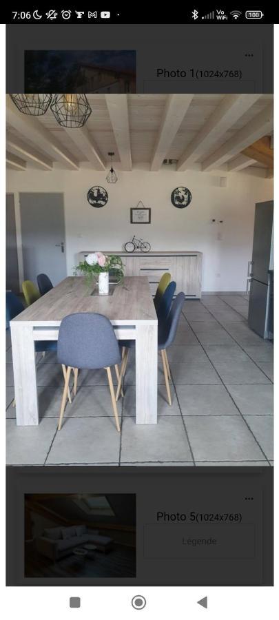 Gite Chez La So ! Avec Visite A La Ferme Arcon  Exterior foto